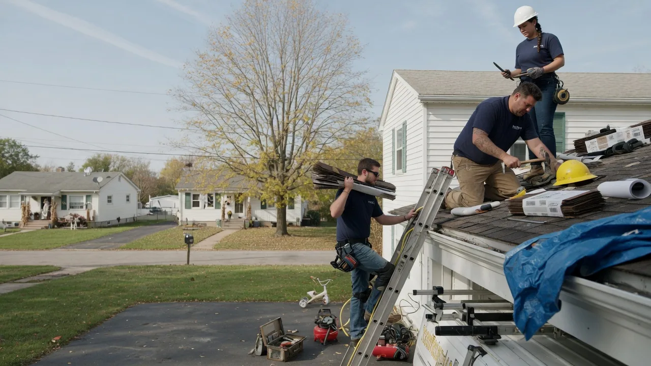 Local Roofing Contractors in Houghton Lake Heights, MI near me